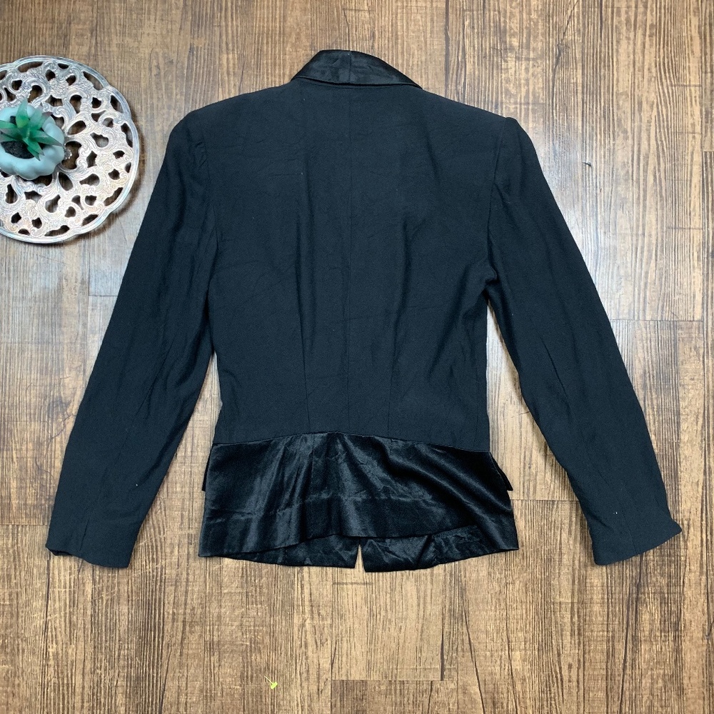 Hugo Buscati Collection Black Blazer Vtg - Picture 2 of 3